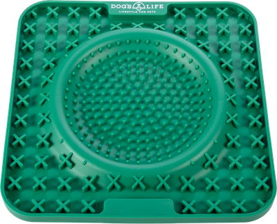 Lickalot OOXX Enrichment Mat Green