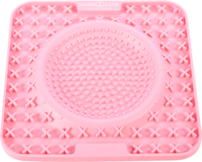Lickalot OOXX Enrichment Mat Pink
