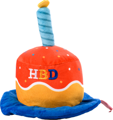 Happy Birthday Hat Plush Toy