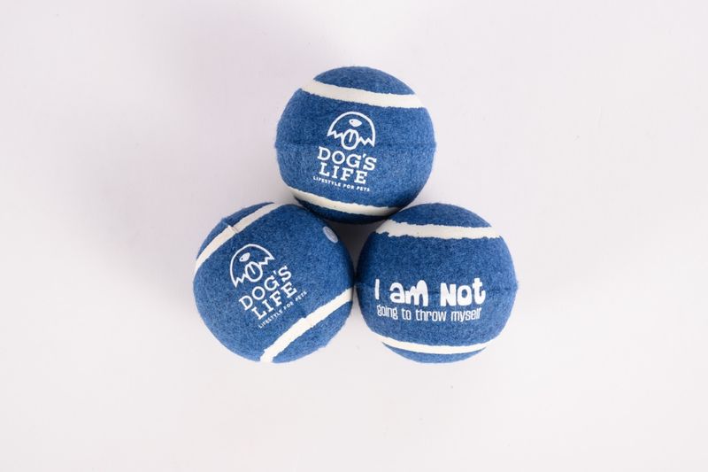 Fetch-It Tennis Balls (Pack of 3) Sapphire Blue