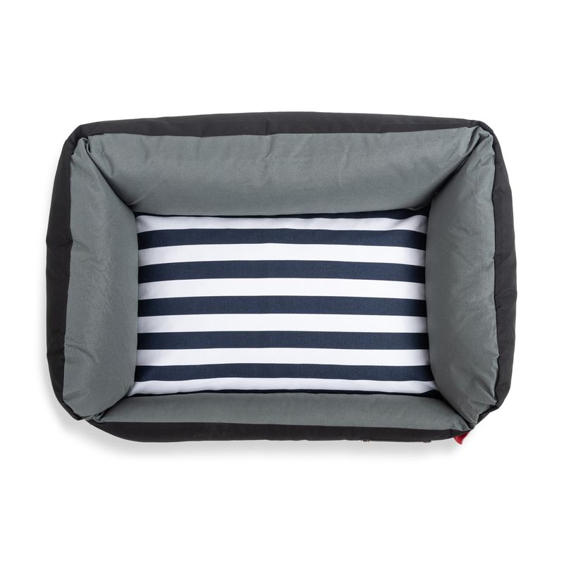 Retro Lounger Waterproof Summer Bed Black