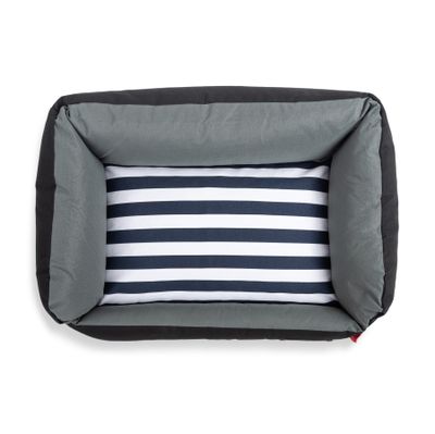 Retro Lounger Waterproof Summer Bed Black
