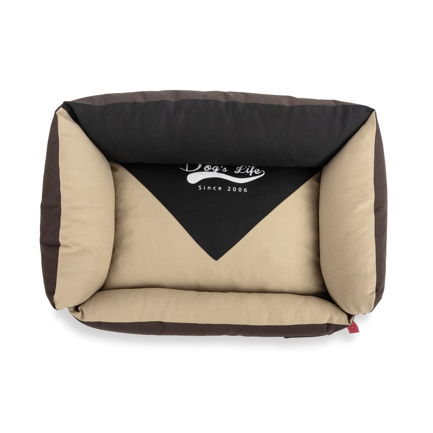 Vintage Lounger Summer Bed Brown COVER only