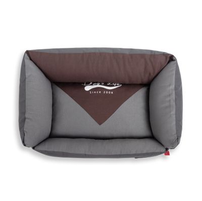 Vintage Lounger Summer Bed Grey COVER Only
