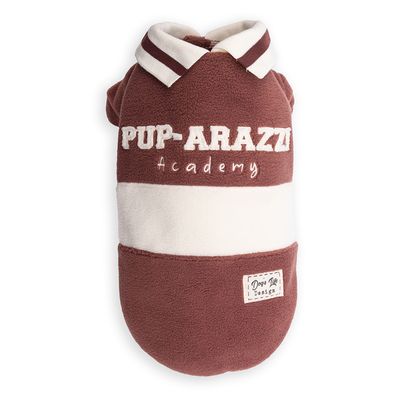 Pup-Arazzi Academy Sweatshirt Brown