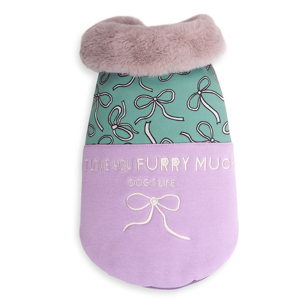 I Love You Furry Much Cape Lilac