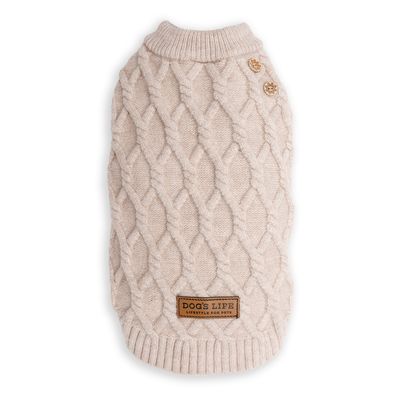 Cableknit Winter Jumper Cream
