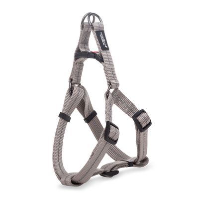 Reflective Supersoft Webbing Step-In Harness Grey