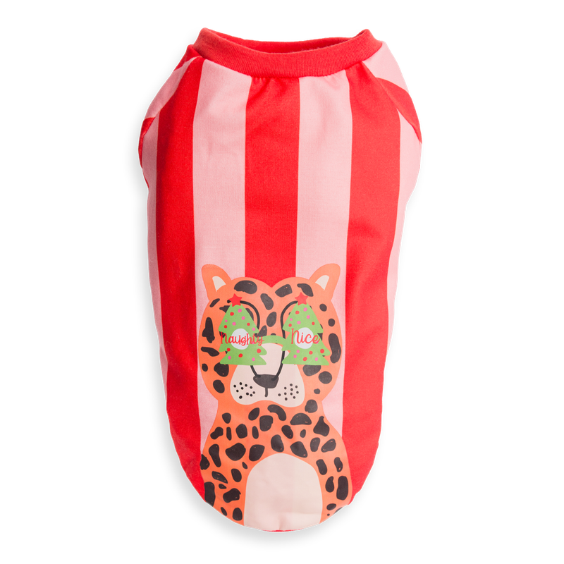 Naughty or Nice Tee Red