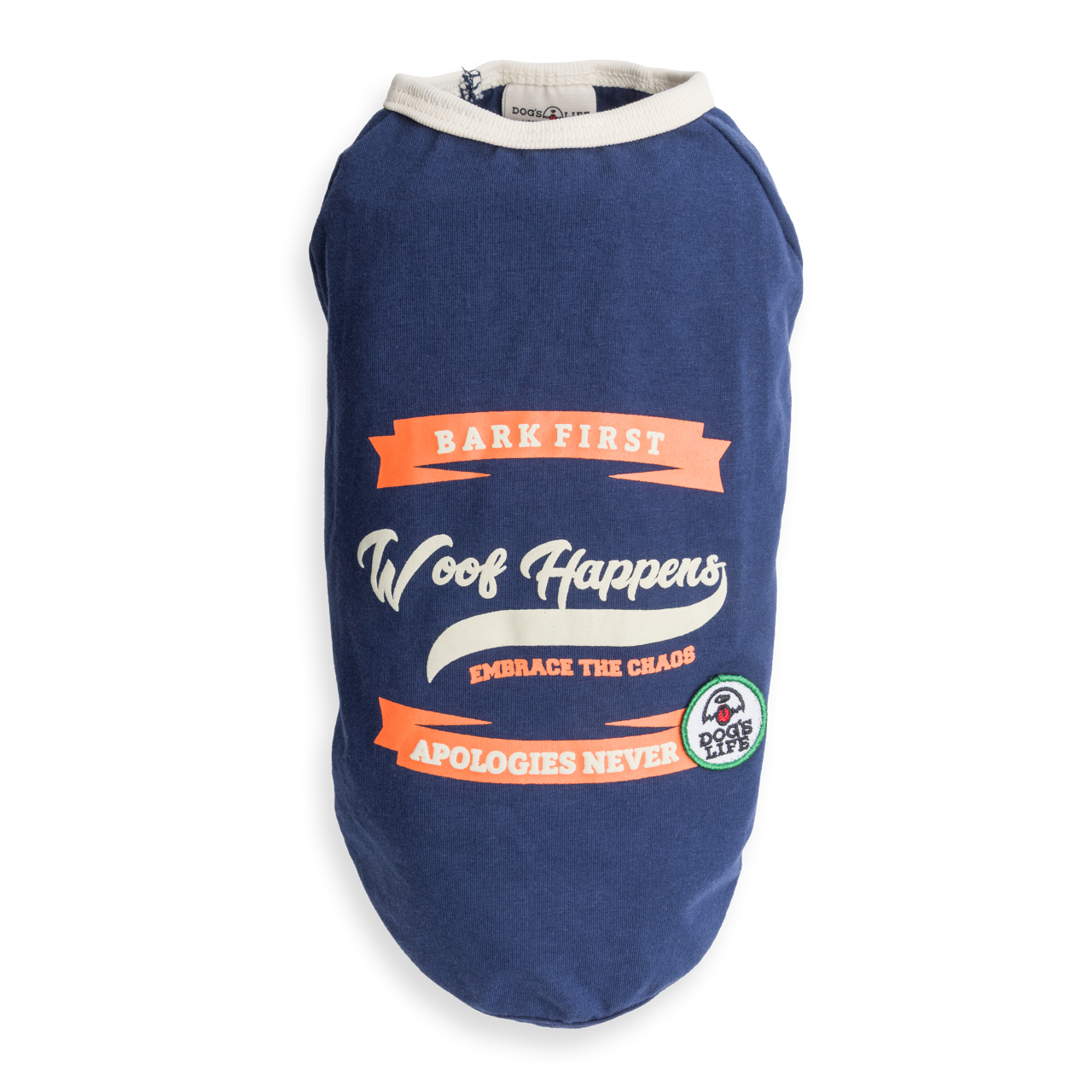 Woof Happens Tee Navy