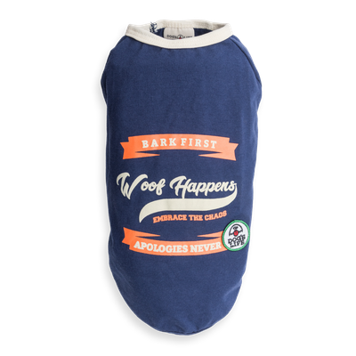 Woof Happens Tee Navy Woof Happens Tee Navy