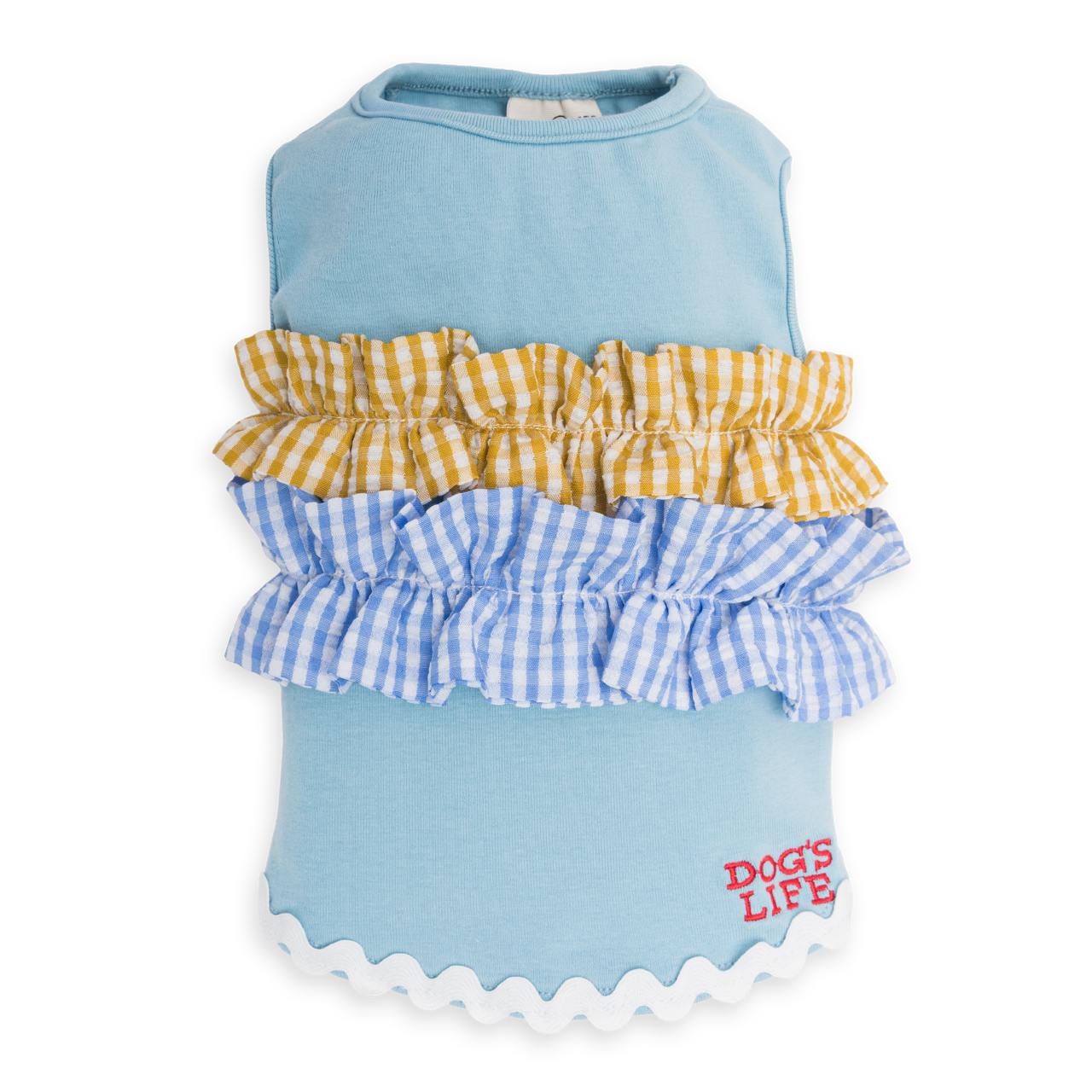 Summer Ruffles Tee Blue Summer Ruffles Tee Blue