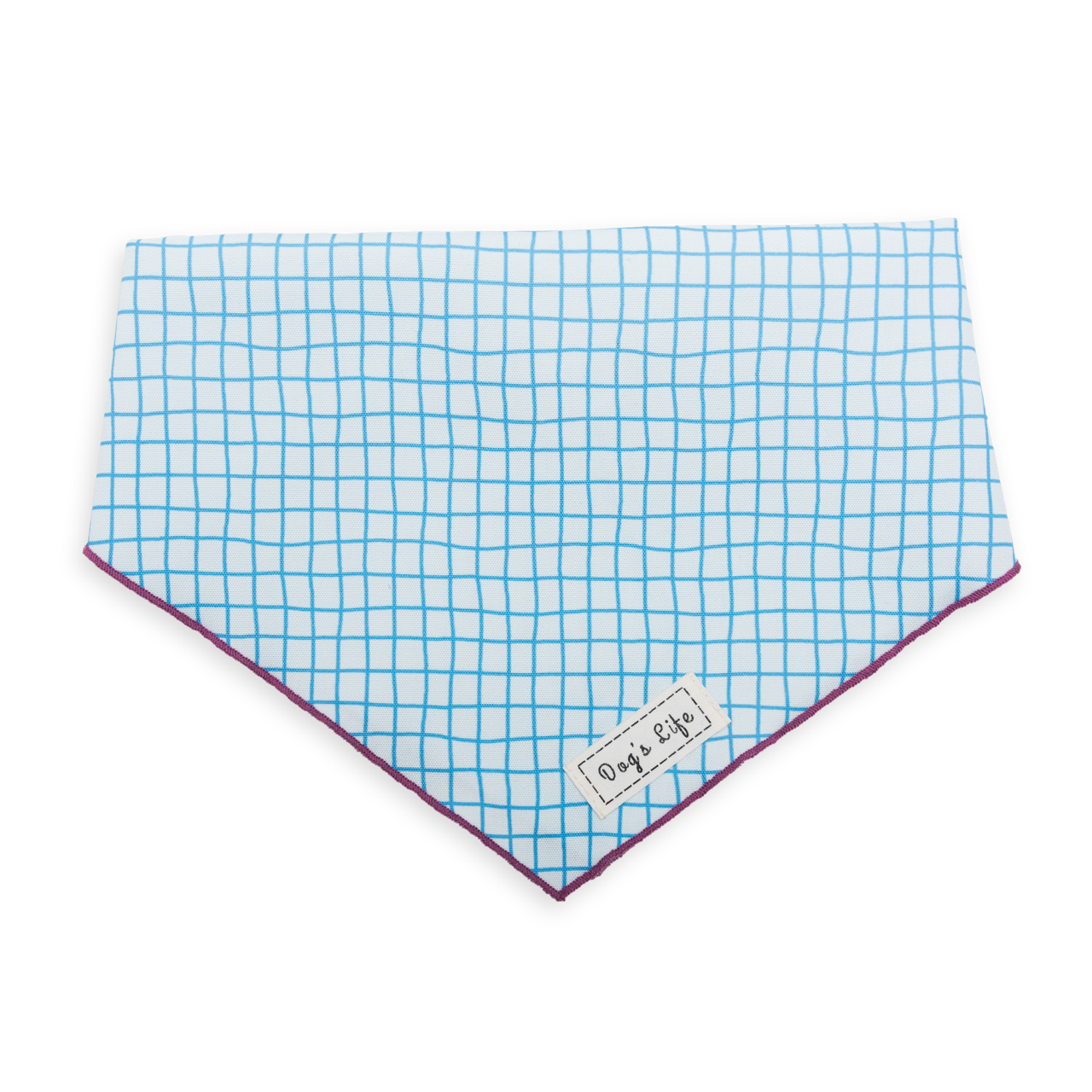 Bandana Grid Blue