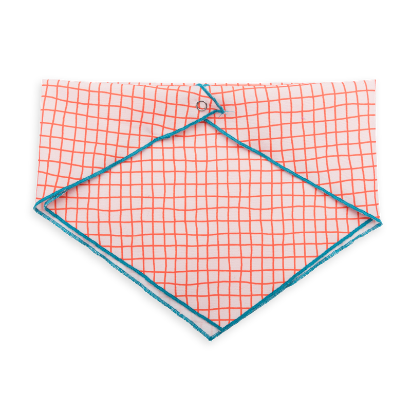 Bandana Grid Orange