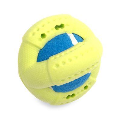 Dog's Life Tuff Foam Booma Ball Lime