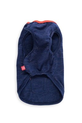 Eat Sleep Repeat Tee with Pockets Navy