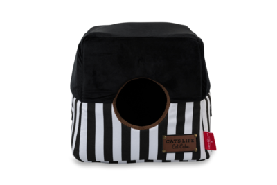 Cat's Life Cat Cube Stripe Black Cat's Life Cat Cube Stripe Black