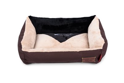 Vintage Lounger Waterproof Winter Bed Brown