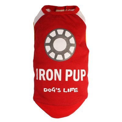 I Am An Iron Pup Tee Red