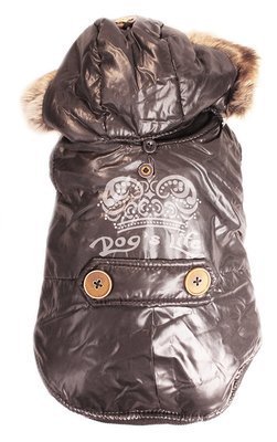 Royale Parka Jacket With Hood Black