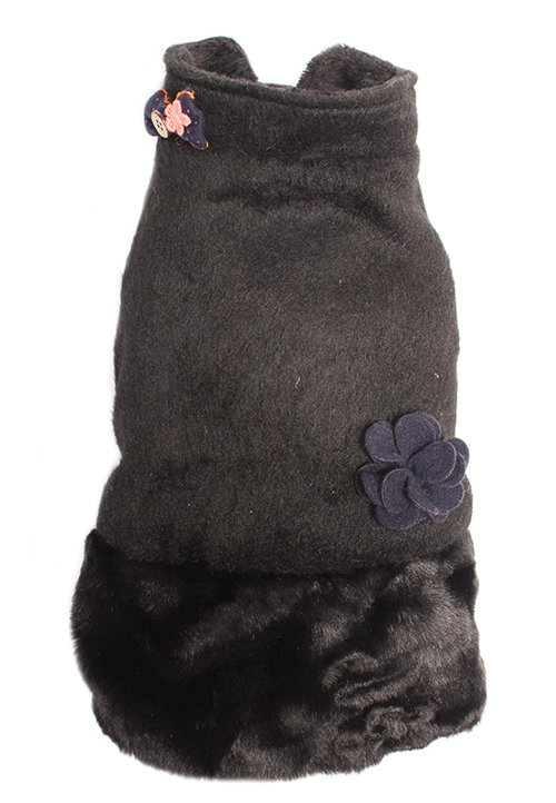 Fluffy Puffle Jacket Black