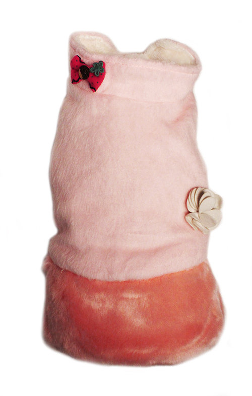 Fluffy Puffle Jacket Pink