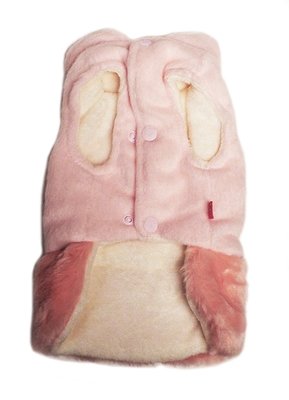Fluffy Puffle Jacket Pink