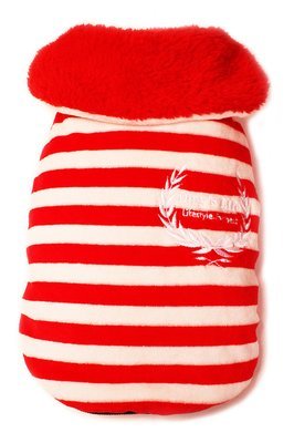 Dog&#39;s Life Wreath Cape Red
