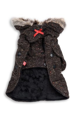 Dog's Life Winter Shawl Coat Black