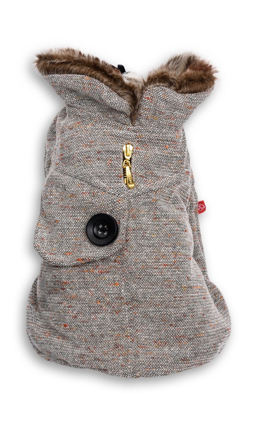 Dog&#39;s Life Winter Shawl Coat Grey
