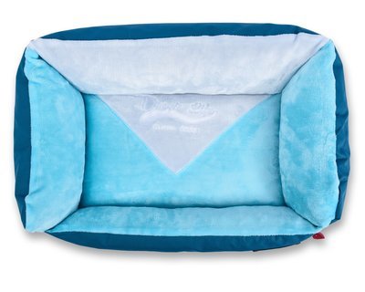 Vintage Lounger Waterproof Winter Bed Blue COVER only