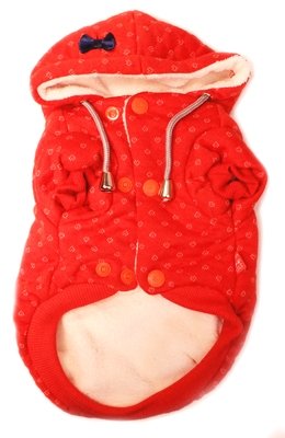 Bone or Love Hoodie Red