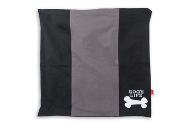 Squarebone Cushion COVER ONLY Black Squarebone Cushion COVER ONLY Black