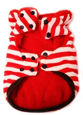 Dog's Life Wreath Cape Red