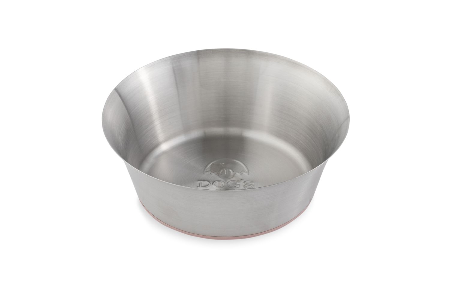 Stainless Steel Pet Bowl Original Pink
