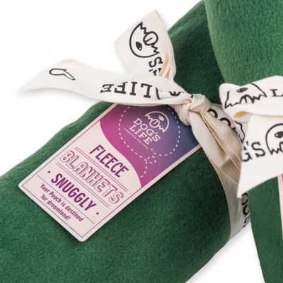 Polar Fleece Blanket Green