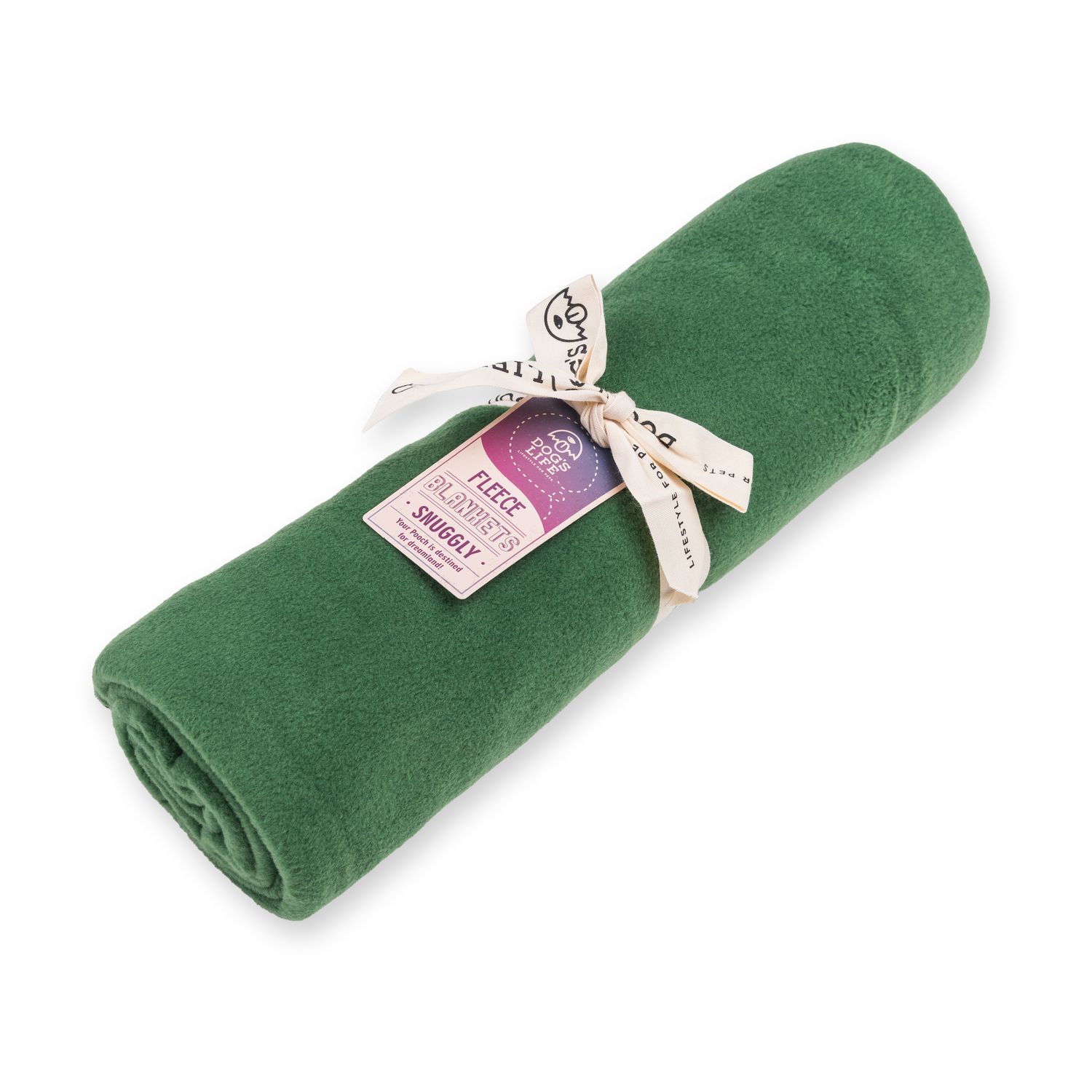 Polar Fleece Blanket Green