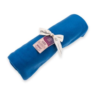 Polar Fleece Blanket Sapphire Blue
