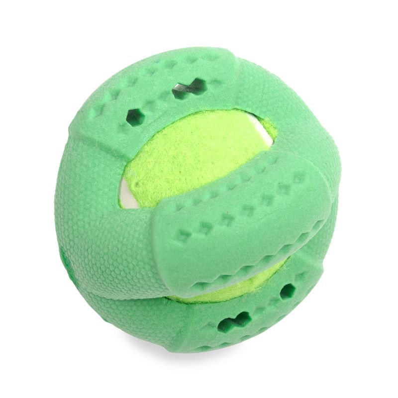 Dog's Life Tuff Foam Booma Ball Green Dog's Life Tuff Foam Booma Ball Green