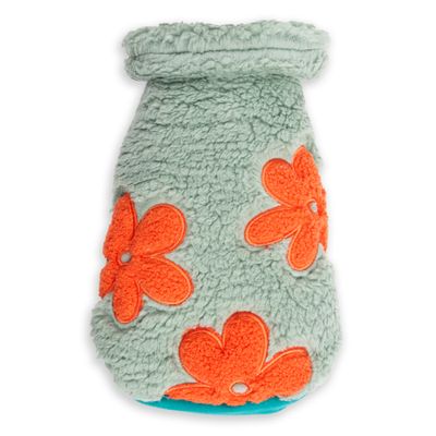 Daisy Fluffy Sherpa Cape Sage