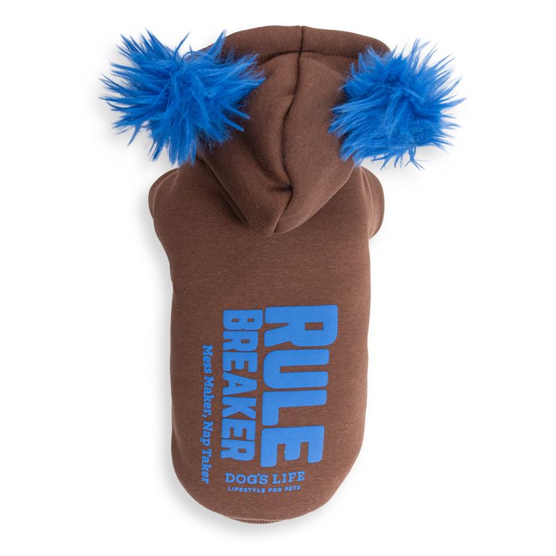 Rule Breaker Winter Hoodie Brown