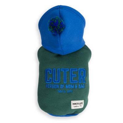 Cuter Than Winter Hoodie Green