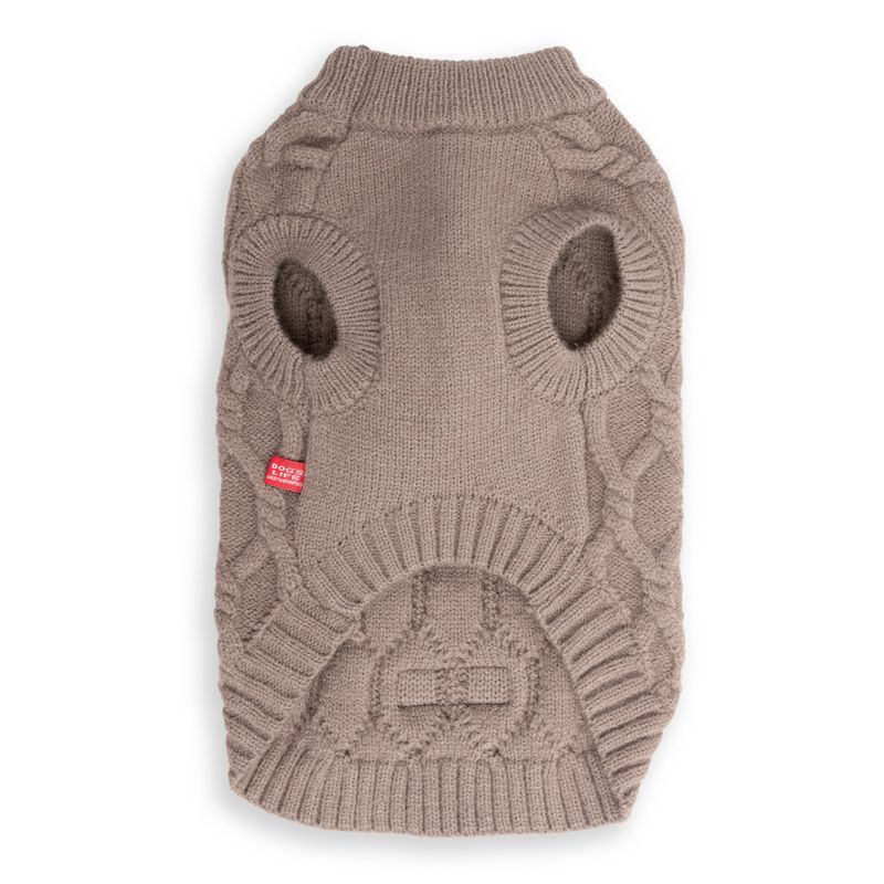 Cableknit Winter Jumper Khaki