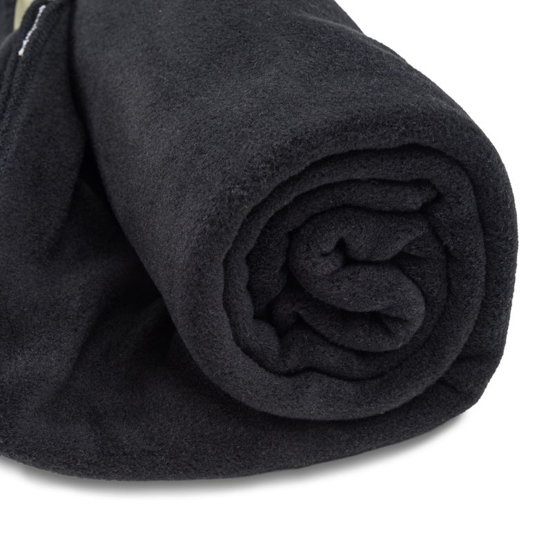 Polar Fleece Blanket Black