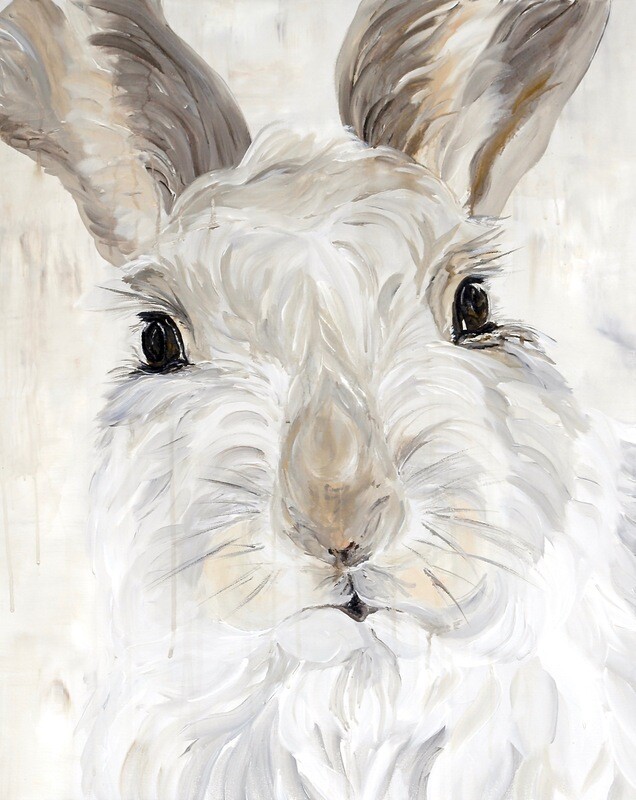 &quot;Snow Bunny&quot; - Garden Life Series