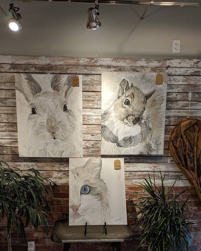 "Snow Bunny" - Garden Life Series