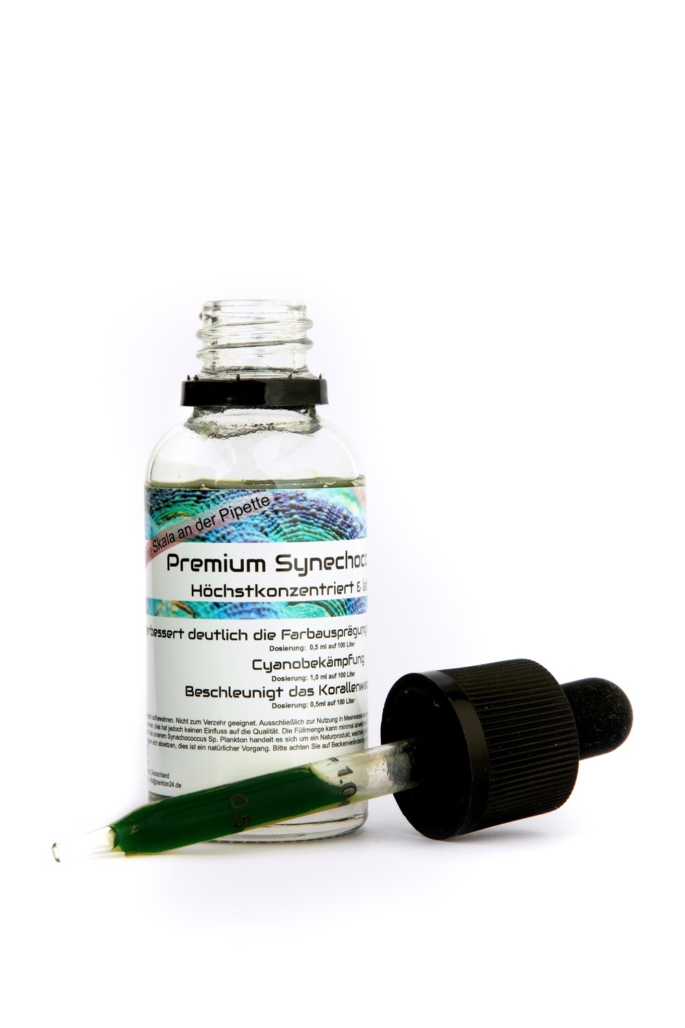 Plankton Premium Konzentrat Synechococcus höchstkonzentriert &amp; lebend mit  Pipette - 30ml