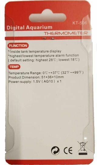 Digitales Aquarium-Thermometer