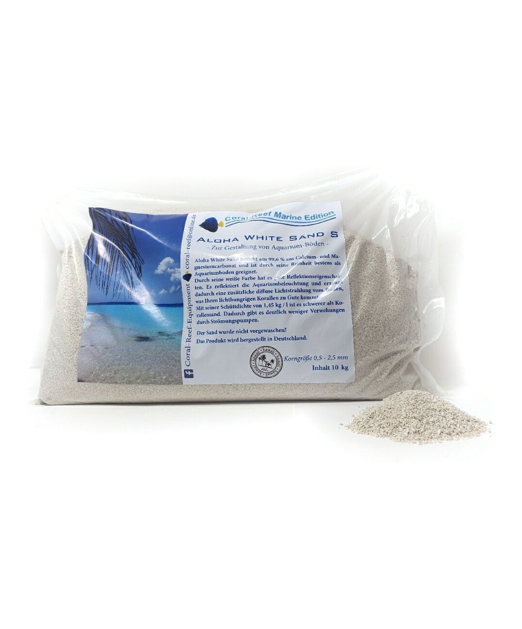 Aloha White Sand S   0,5 - 2,5 mm 10 kg