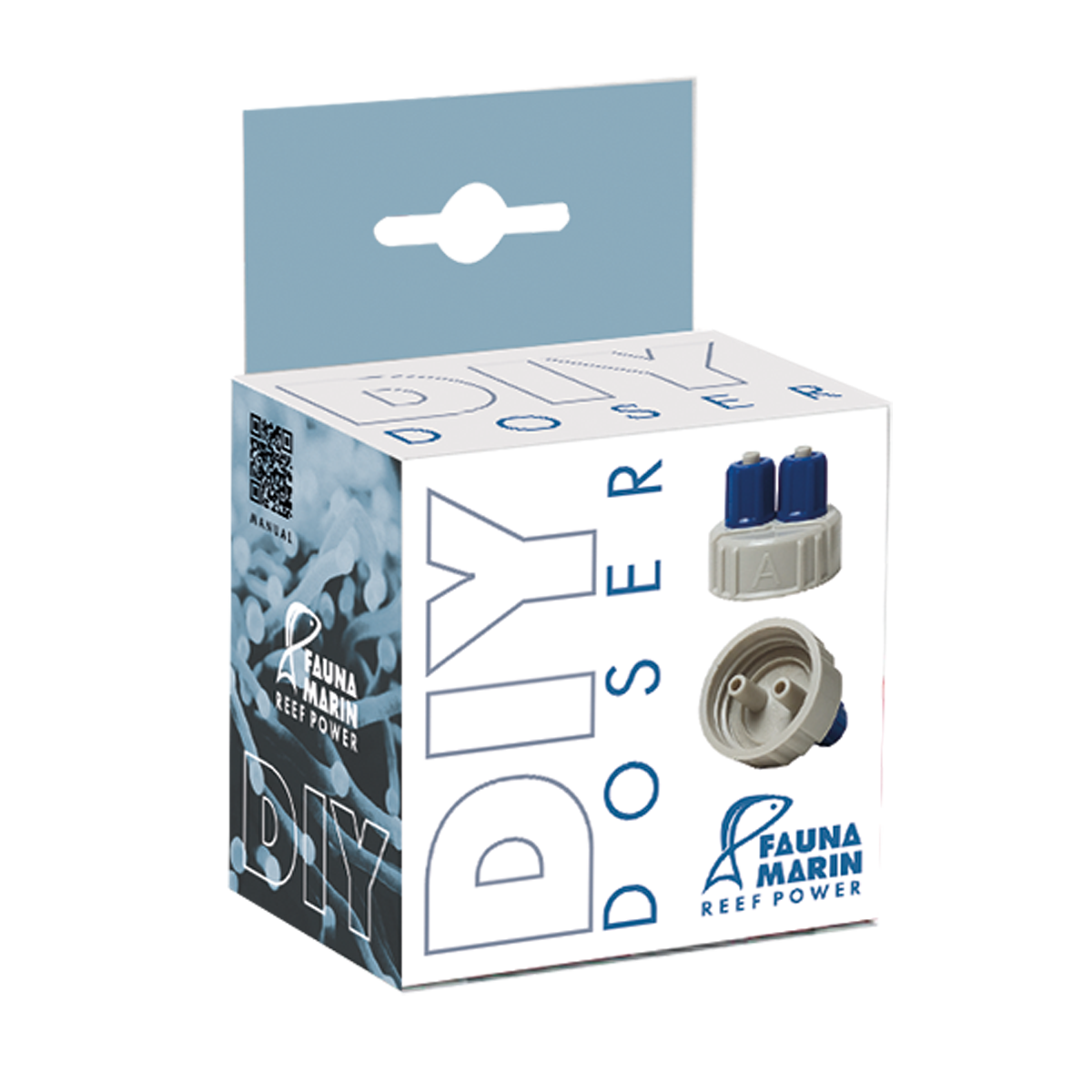 Fauna Marin DIY Doser | 2x Dosieradapter für Fauna Marin Elementals Flaschen gelb